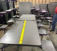 4 - 8' rectangle tables w/ seats