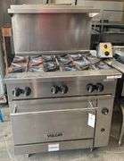 Vulcan 6 burner gas stove/oven