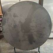 2 - 5' round fold up tables