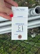 Aluminum football goal post