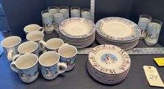 Snowman dishes