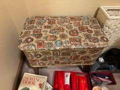 Sewing box, thread, misc