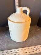 Ruckels stoneware jug