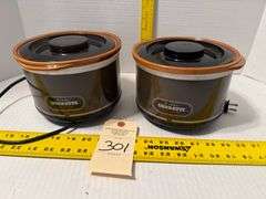 Two slow cookers
