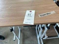 cart, 2 standup desk
