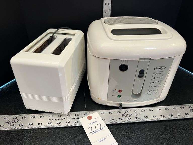 Deep Fryer and Toaster