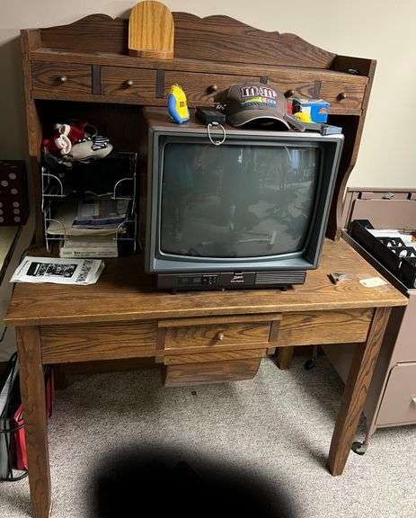 Desk and all that’s on it