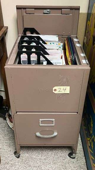 2 Drawer File Cabinet and all that’s in it