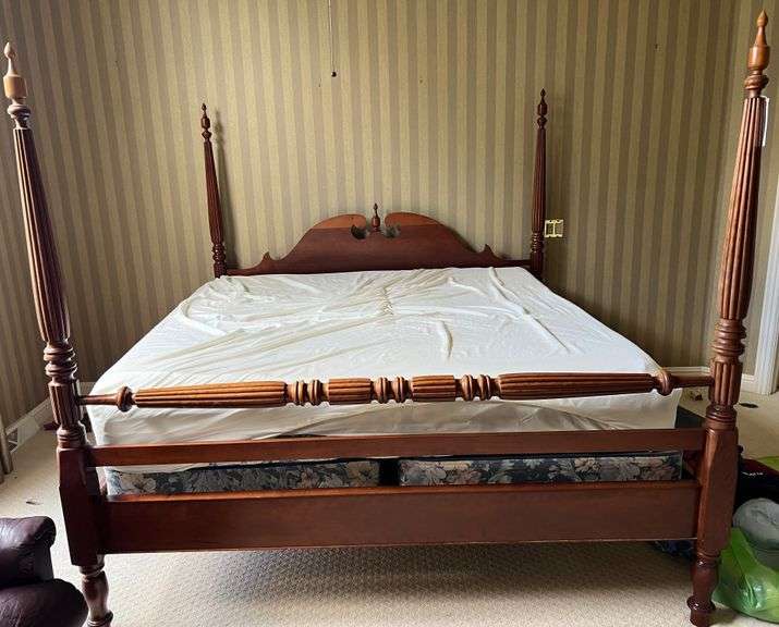 Cherry King Size Bed