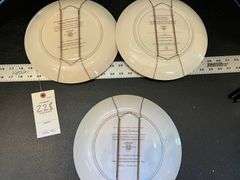 3 Norman Rockwell Plates