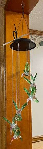 Hummingbird wind chime
