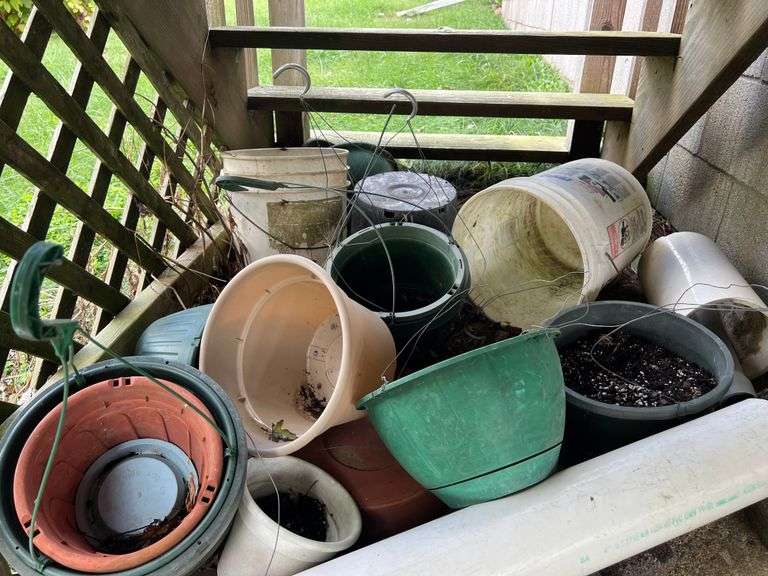 Assortment of Flower Pots