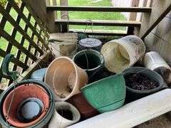 Assortment of Flower Pots