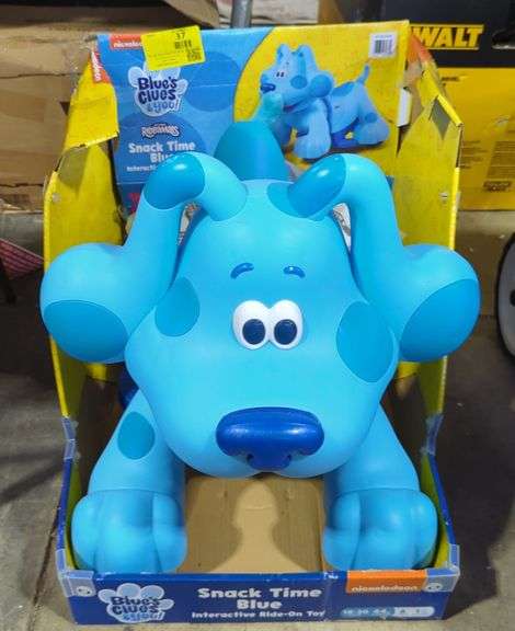 Blues Clues & You Snack Time Blue Interactive Ride On Toy - Kraft ...