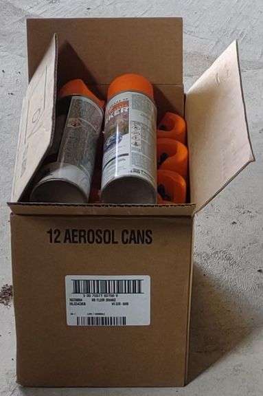 Krylon Industrial Quick Mark Fluorescent Orange