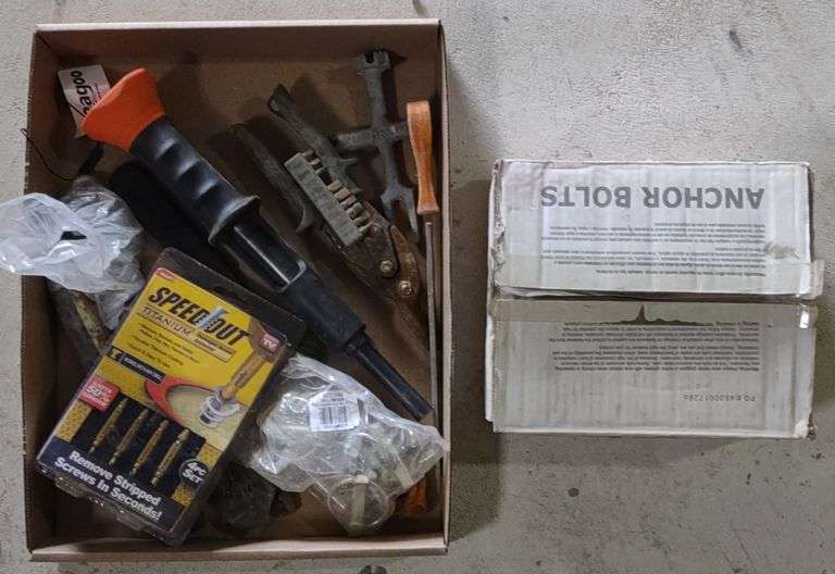 Speedout Titanium screw Extractors, Ramsey