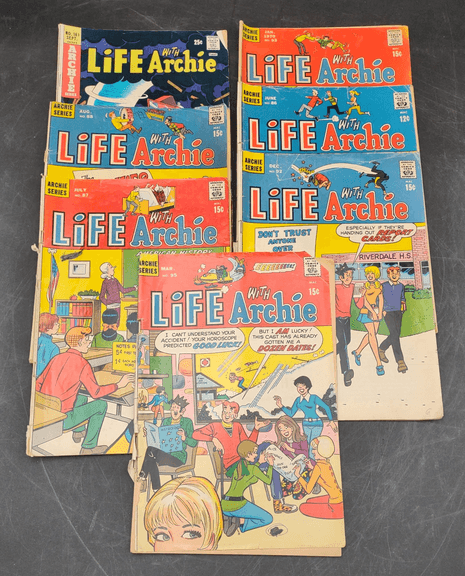(Y) Archie Series Life with Archie Comics - Kraft Auction Service, LLC