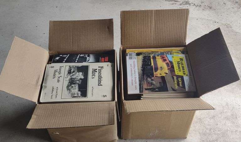 Finestkind Models and Railroad Models Magazines,