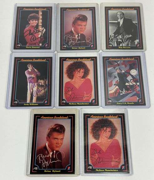 American Bandstand Autographed Cards