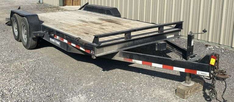 2019 16' Sure-Trac ST8116IT-B-140 Flatbed Trailer