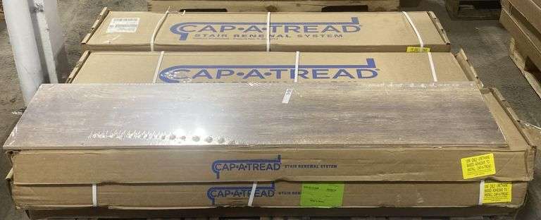 (CW) CAP-A-TREAD Stair Renewal System - Kraft Auction Service, LLC