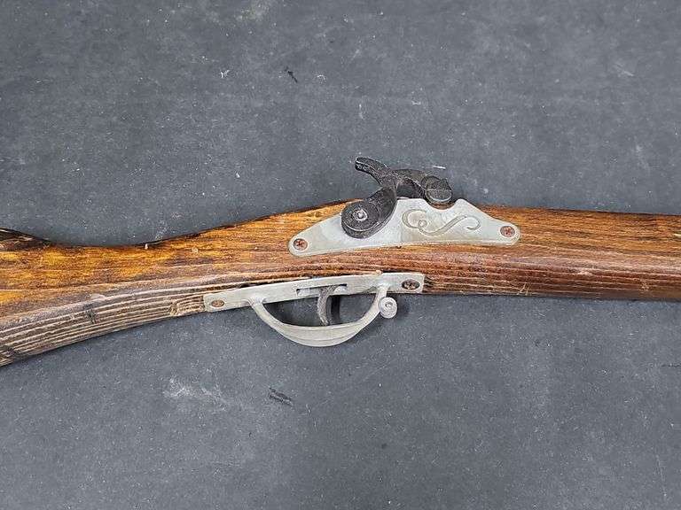 (AK) Davy Crocket, Musket Rifle Replica, Cap Gun, 1960s, 37