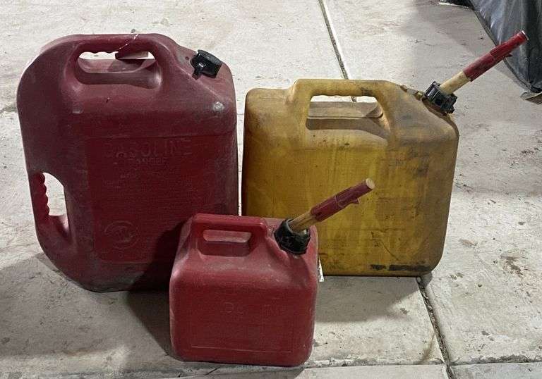 Gas Cans, Largest 6 Gallons