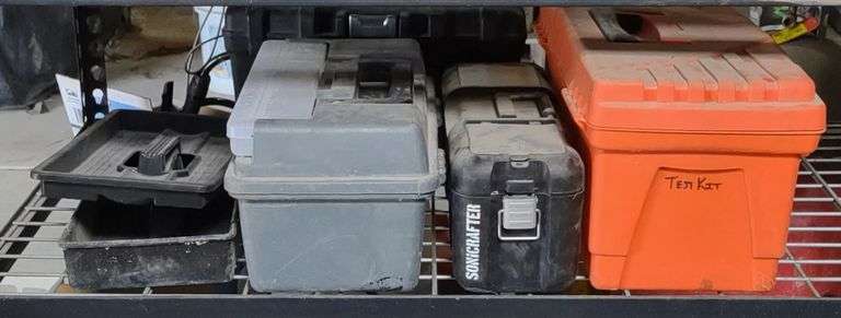 Various Tools Boxes