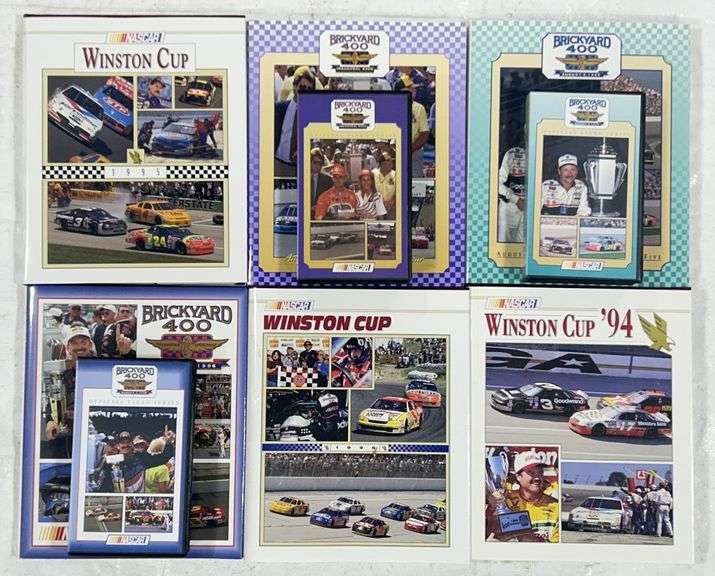 (H) Lot: NASCAR Brickyard 400 & Winston Cup Books - Kraft Auction ...