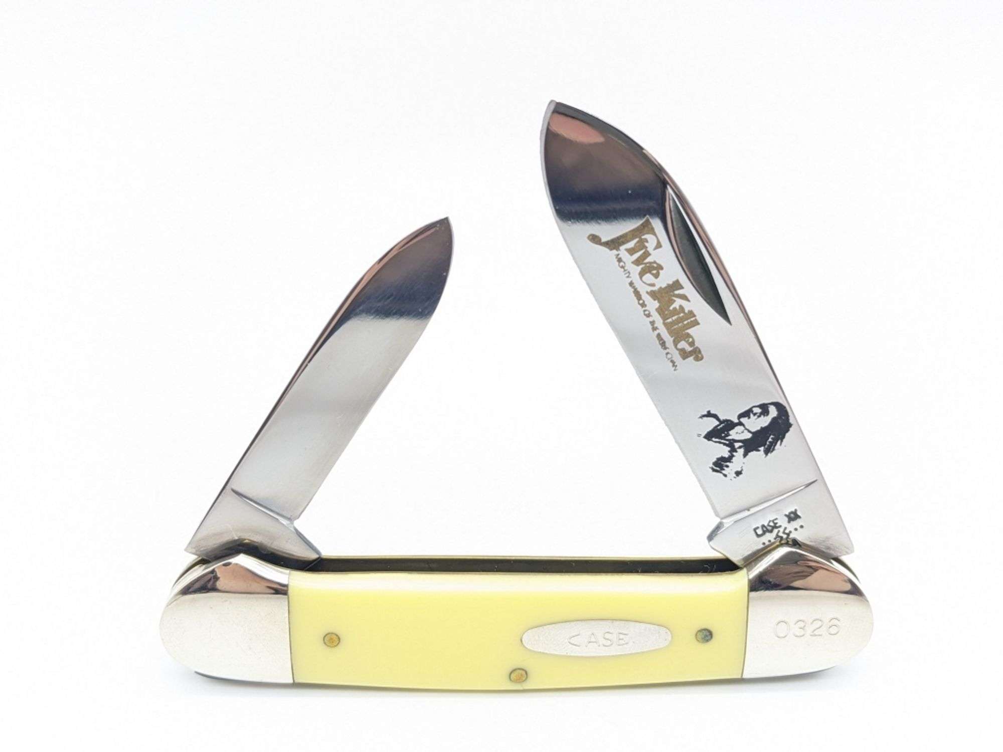 1984 Case XX Cherokee Heritage Canoe Knife Set - Kraft Auction