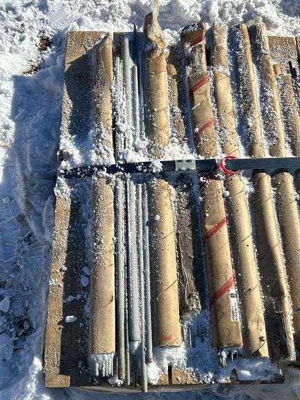 Threaded Rods Pallets (BD) Pallet: Assorted All Threaded Rods - Kraft Auction Service, LLC
