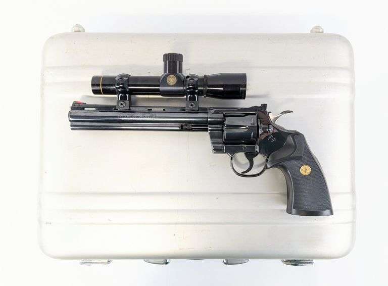Colt Python Hunter .357 Mag Revolver w/ Case - Kraft Auction Service, LLC