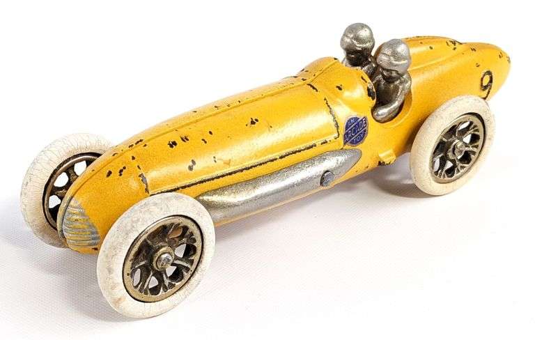 Arcade No. 139X Cast Iron Bullet Racer - Kraft Auction Service, LLC