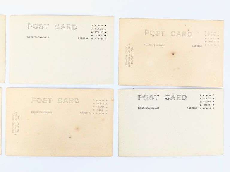 (8) WWI Battle Real Photo Post Cards