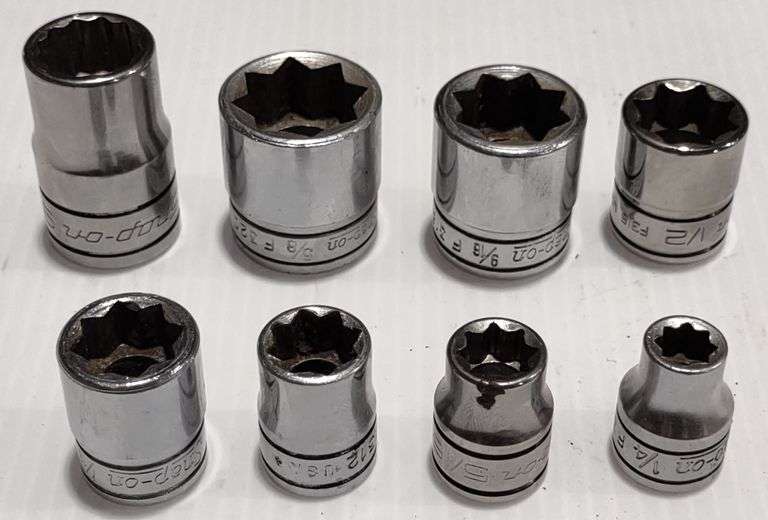 Snap-On 7pc Drive 8-Point Double Square Socket Set (1/4