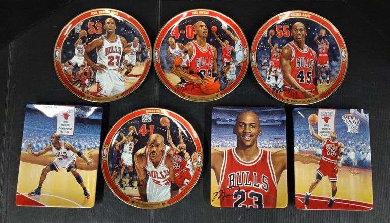 michael jordan plate collection