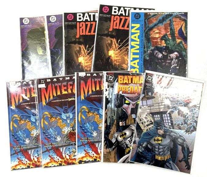 (10) Various DC Batman Comic Books - Kraft Auction Service, LLC
