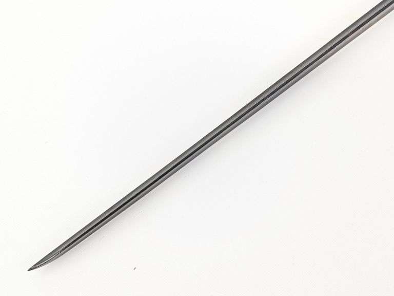 US M1873 Trapdoor Socket Bayonet w Scabbard & Frog