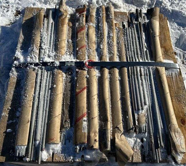 Threaded Rods Pallets (BD) Pallet: Assorted All Threaded Rods - Kraft Auction Service, LLC