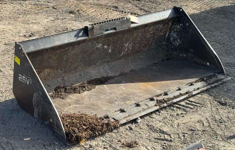 67in ASV 67RW Quick Attach Bucket #201281 - Kraft Auction Service, LLC