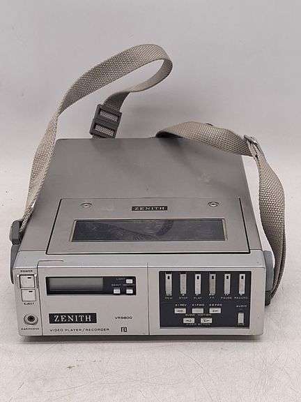その他 CRT PACK AD-98NSE G) Zenith Cassette Recorder Model No. VR 9800 and Zenith Color