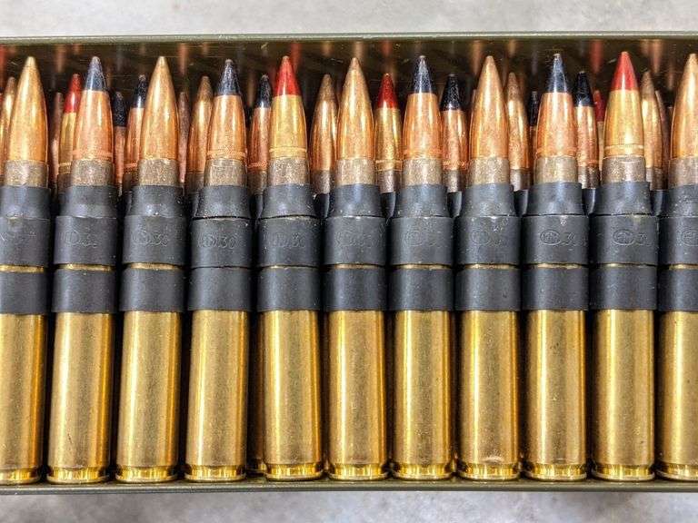 250 Rnds Of .30-06 Belted AP, Ball & TR Cartridges - Kraft Auction ...