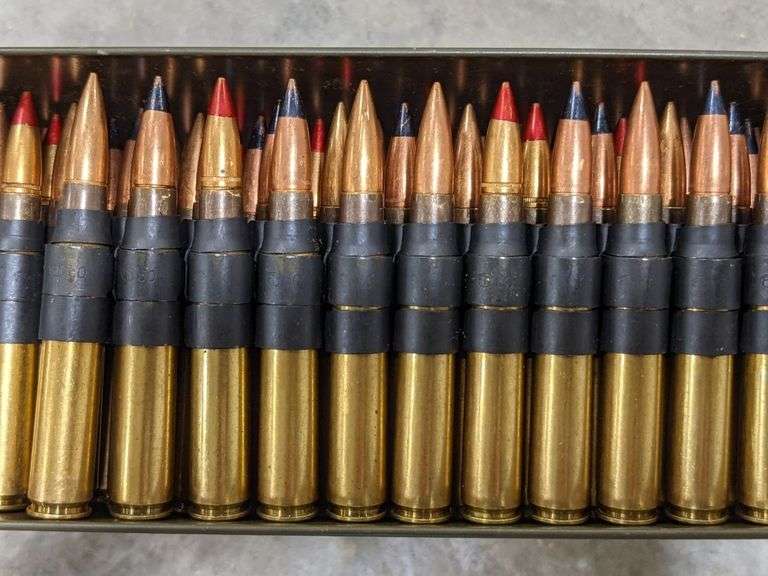 250 Rnds Of .30-06 Belted AP, Ball & TR Cartridges - Kraft Auction ...