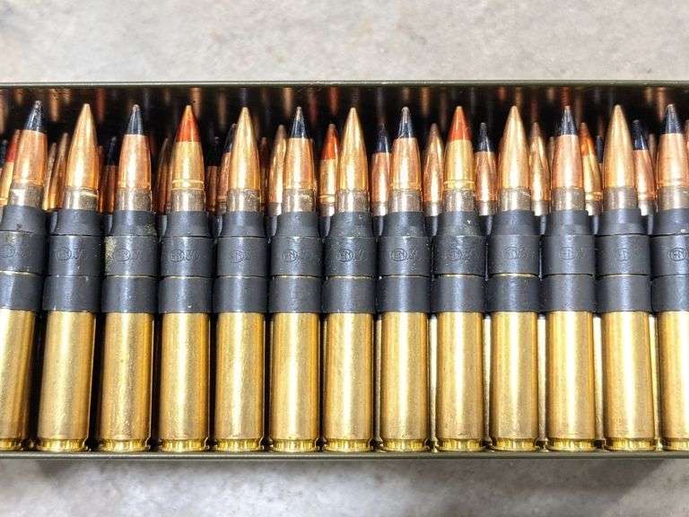 250 Rnds Of .30-06 Belted AP, Ball & TR Cartridges - Kraft Auction ...
