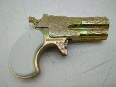 Mini Derringer Giocattolo Universal FVM Anni 60/70, Metallico E Plastica, Made In Italy
