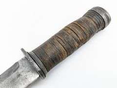 WWII Cattaraugus 225Q Fighting Knife w/ Sheath