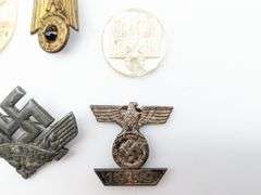 (7) WWII German Tinnie Badges