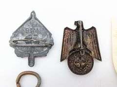 (7) WWII German Tinnie Badges