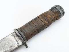 WWII Cattaraugus 225Q Fighting Knife w/ Sheath