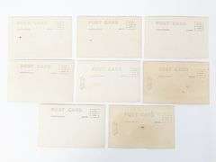 (8) WWI Battle Real Photo Post Cards